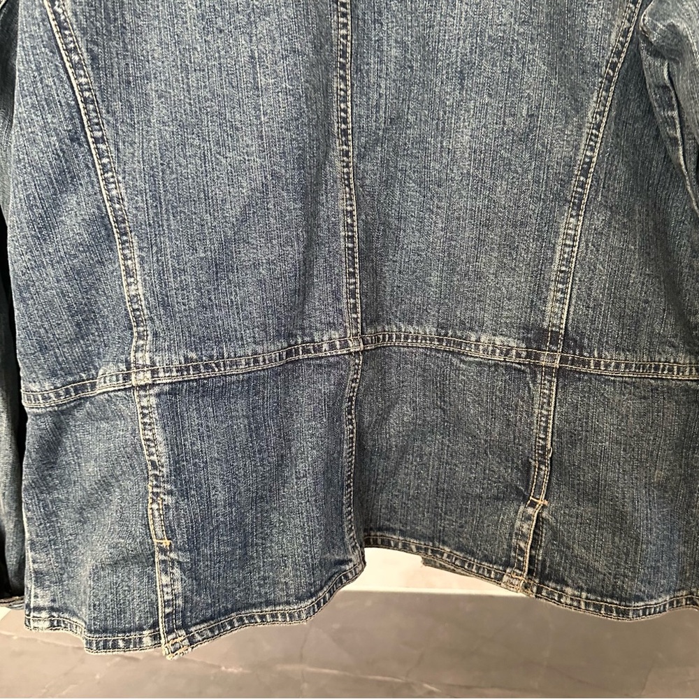 CONTRAST JEANS Denim Jacket 11 - Picture 6 of 6